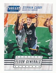 STEPHEN CURRY 2016-17 PANINI THREADS #6 FLOOR GENERALS GOLDEN STATE WARRIORS - Picture 1 of 2
