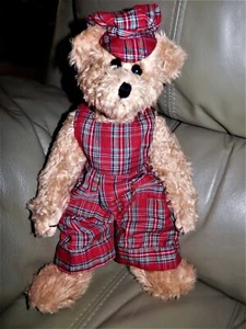 Adorable Ty 1993 "SCOTCH" the Bear Retired 14" Fully Jointed - Bild 1 von 5
