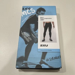 2XU Force Compression Tights Black/Nero L - Picture 1 of 4