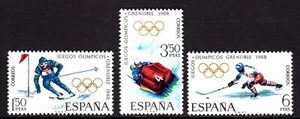 EBS Spain 1968 - Winter Olympics - Grenoble - 1735-1737 - MNH** - Picture 1 of 1