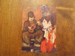 Arte Postal Pablo Picasso Autorretrato como Arlequín (detalle) Tamaño Continental - Imagen 1 de 2