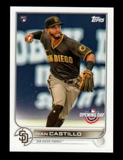 2022 Topps Opening Day Ivan Castillo Rookie Baseball Card San Diego Padres