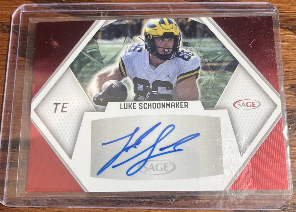 2023 SAGE High Series - Autographs Gold #A-LS Luke Schoonmaker  (AU, RC) - Image 1 of 4