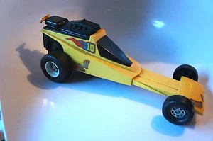 OFFERTA!! GRANDE AUTO DA CORSA HOOKER IN PLASTICA MATTEL 1976...CON GOMME GOODYEAR!! - Foto 1 di 5