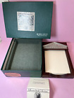 Kirk Stieff Pewter Monticello Jefferson Desk Collection Note Pad Holder IN BOX