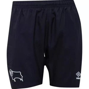 BNWT Derby County 2016-17 Away Shorts Childrens Size LB - Picture 1 of 2