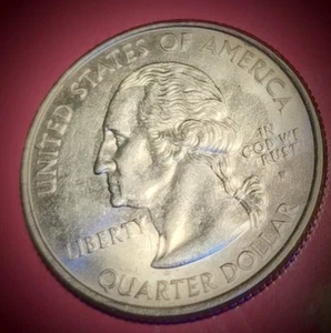2005 P Kansas State Quarter In God We Rust Weak T Variety/Error - Circulated - Picture 1 of 4