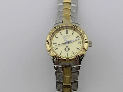 Vintage Nautica Ladies Diver Watch w/ Date & Band Working - Image 1 of 4