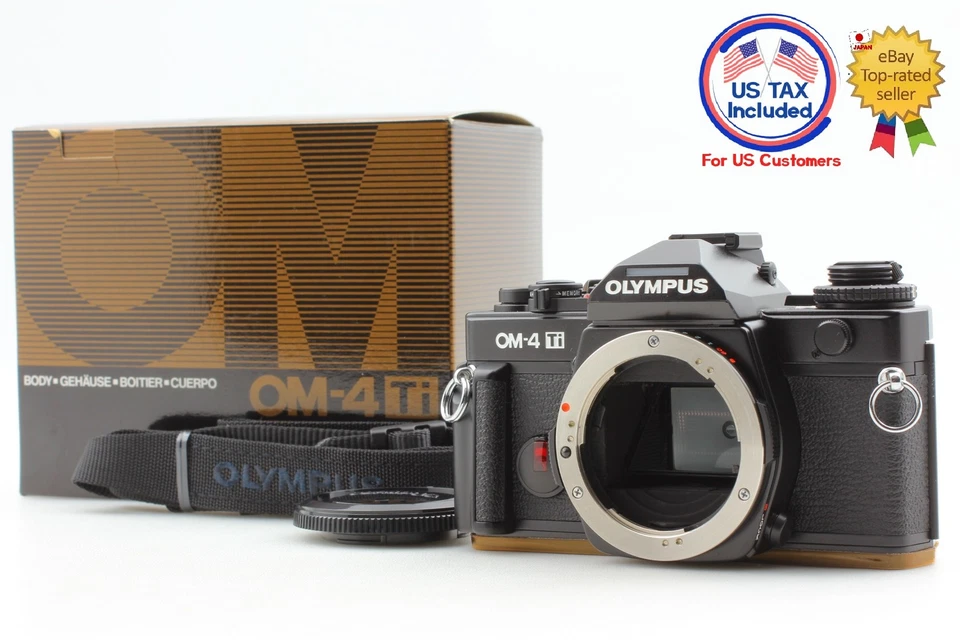 [Sin usar en caja] Olympus OM-4Ti OM4 Ti Titan 35 mm cámara fotográfica SLR cuerpo de JAPÓN Foto 1 de 4