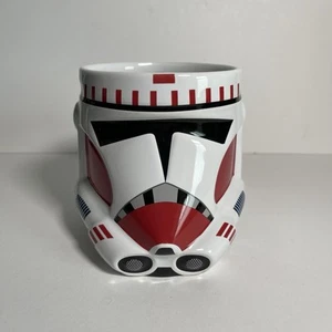 Disney Store Star Wars Red Shock Trooper Mug Galerie Coffee Tea Gift RARE - Picture 1 of 6