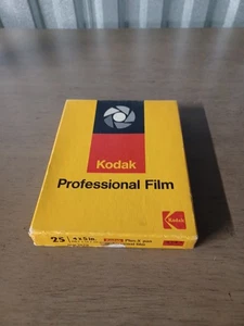 Kodak 4x5 Plus-X Pan Professional Film 4147 Exp. 3/1978 Open Box About 20 Sheets - Picture 1 of 5