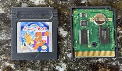 Beauty and the Beast (Nintendo Game Boy Color GBC) Disney TESTED NICE!! - Image 1 of 4