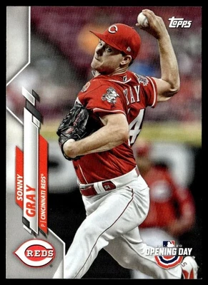 2020 Topps Opening Day Sonny Gray Cincinnati Reds #174 - Image 1 of 2