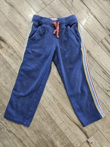 Mini Boden boy track sweat pants joggers sweatpants pull on drawstring size 4T  - Picture 1 of 3