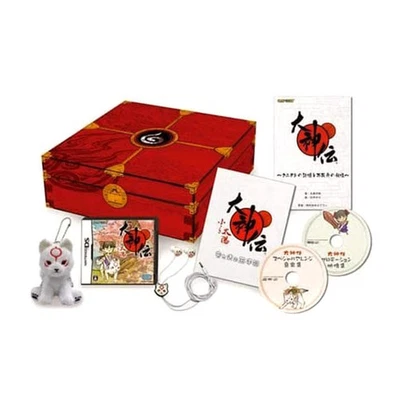 Okamiden Manten Takarabako Nintendo DS NDS NTSC-J CIB - Image 1 of 4