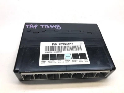 Módulo de control de carrocería Chevy Silverado 2500 2007-2013 BCM coincidencia identificación OEM 20939137 Foto 1 de 4