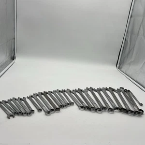 ⭐️VTG Craftsman 27 Piece SAE 12pt Combination/box Wrench Set, 1/4"-1” -V-VV-⭐️ - Picture 1 of 6