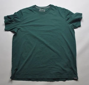 T-shirt classica Eddie Bauer uomo Legend Wash verde scuro taglia TXL - Foto 1 di 5