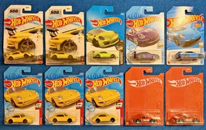 Hot Wheels Porsche Lot of 10 – GT3 RS, 911 GTS, ’96 Carrera,  NEW Sealed - Picture 1 of 3