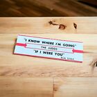 Jukebox Title Strip The Judds / I Know Where I'm Going & If I Were You