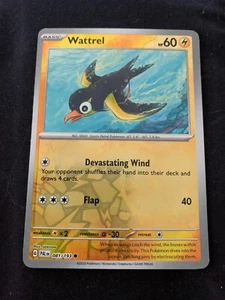 Pokemon TCG - Wattrel - 081/193 Reverse Holo Scarlet & Violet: Paldea Evolved - Picture 1 of 1