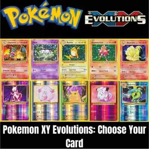 Pokémon XY Evolutions - Singles - Choose Your Card - NM - Picture 1 of 27