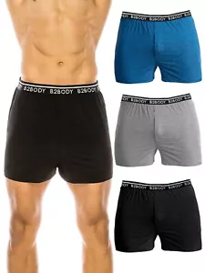 Breathable Boxer Shorts for Men 3 Pack Small to Big and Tall Boxers Underwear - Picture 1 of 7