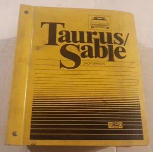 1986 Ford Taurus Sable Shop Manual FPS 12055 - Picture 1 of 12