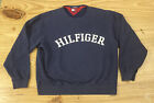 Vintage Tommy Hilfiger Spell out Crewneck Sweatshirt Size Large