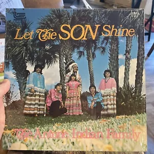 Antone Indian Family SIGNED Gospel LP Let The Son Shine Oklahoma City OK - Picture 1 of 13