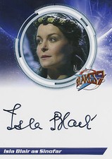 Blake's 7 Trading Card Series 1 Autograph Card S1IB Isla Blair As Sinofar
