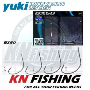 YUKI BX60 Fishing Hooks Japanese Ringed High Carbon Quality Material 02 - 2/0 - Picture 1 of 2