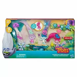Nuevo paquete de fiesta Hasbro DreamWorks Trolls para levantar el cabello exclusivo de Target en caja original - Imagen 1 de 2