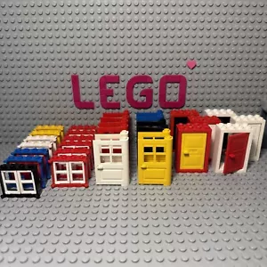 LEGO Vintage Window 3853, 3854, 1 x 4 x 3, Shutter Tabs, Door 3861, 4130, 4131 - Picture 1 of 6