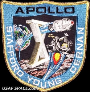 Misión Conmemorativa Apolo 10 5" Tim Gagnon ORIGINAL AB Emblema PARCHE NASA - Imagen 1 de 1