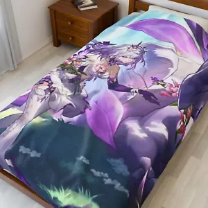 Castorice Honkai Star Rail Velveteen Plush Blanket - Picture 1 of 19