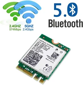 Intel 7260 8265 8260 9260 AX200 AX210 AX211 AX411 Wireless+Bluetooth WIFI Card - Picture 1 of 16