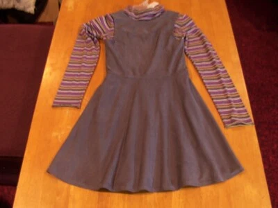 Abercrombie Kids Girls' Jumper Dress & Talbots Kids Turtleneck Sweater-Sz. 14 - Image 1 of 4