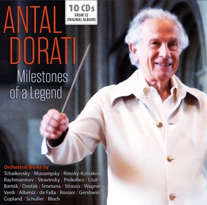 ANTAL DORATI Milestones of a Legend 10CD BOXSET NEW SEALED - Afbeelding 1 van 1