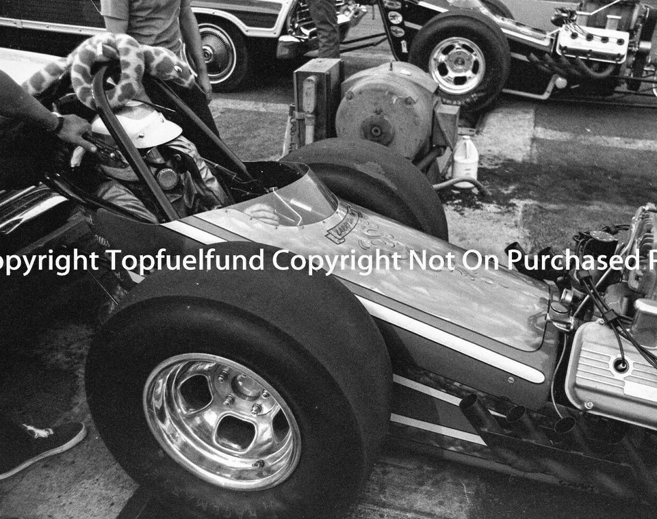 Larry Dixon Howard Cams Rattler Dragster 8x10 NHRA Top Fuel Photo Foto 1 de 1