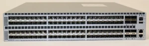 Arista DCS-7050SX2-128-F 7050X2 96x 1/10GbE SFP + 8x 40GbE QSFP + commutateur de port F2B - Photo 1/8