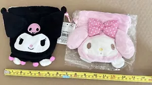 New Sanrio Kuromi Melody Drawstring Bags Set - Picture 1 of 3
