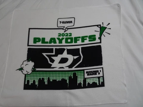 DALLAS STARS 2022 Playoffs Rally Towel 7-11 ROUND 1 GAME 3 Approx 18x15" NEW Cover