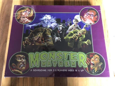 Monster Mayhem Board Game NEW SEALED White Wolf Game Studio - Image 1 of 4