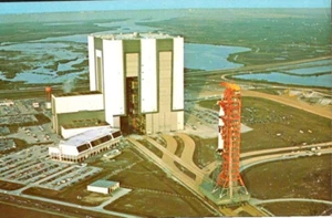 Postcard John F Kennedy Space Center NASA Skylab 2 Rollout PC193 - Picture 1 of 2