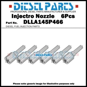 6x Boquilla inyectora de combustible DLLA145P466 para VOLVO BM TD63KDE 0432191658 11030859 - Imagen 1 de 1