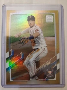 Alex Bregman 2021 Topps Series 1 Gold Foil Parallel Houston Astros #297 - Picture 1 of 4