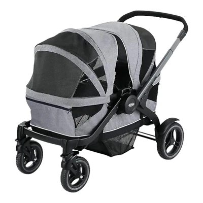 Cochecito de aventura de cuatro ruedas Graco Modes 2156212 vagón estilo Teton gris Foto 1 de 4