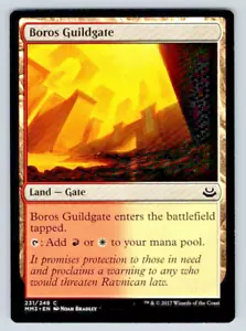 Boros Guildgate Magic the Gathering Modern Masters 2017 MTG Card FREE SHIPPING ! - Picture 1 of 2