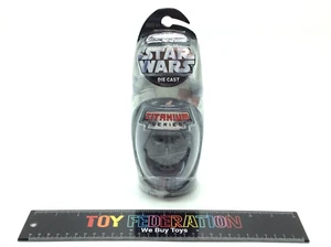 Star Wars Titanium Series Battle Ravaged MILLENNIUM FALCON - Picture 1 of 6